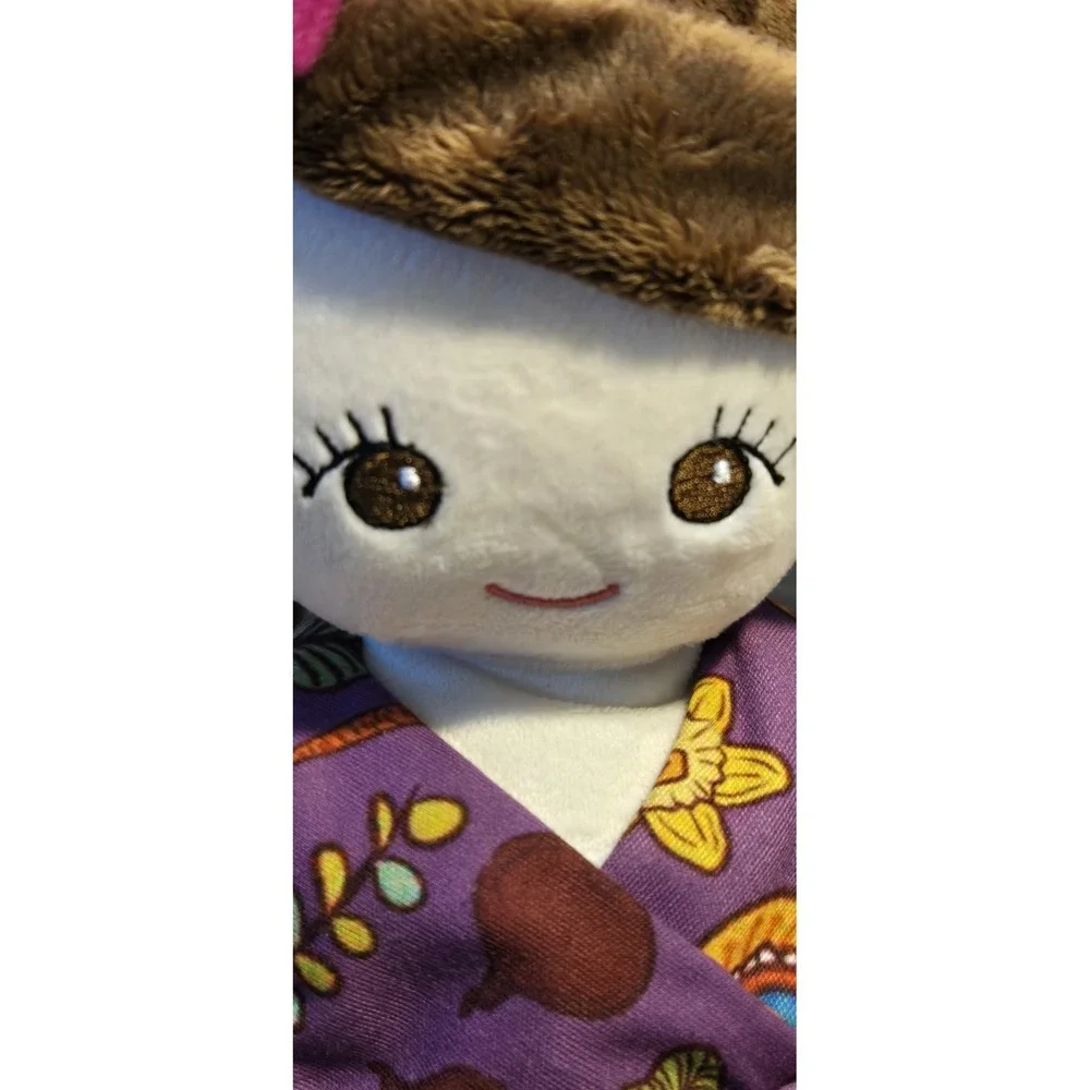 Scentsy Buddy Plush Doll Girl Brylee Bailey Bunny Rabbit‎ Purple NO Scent Pack